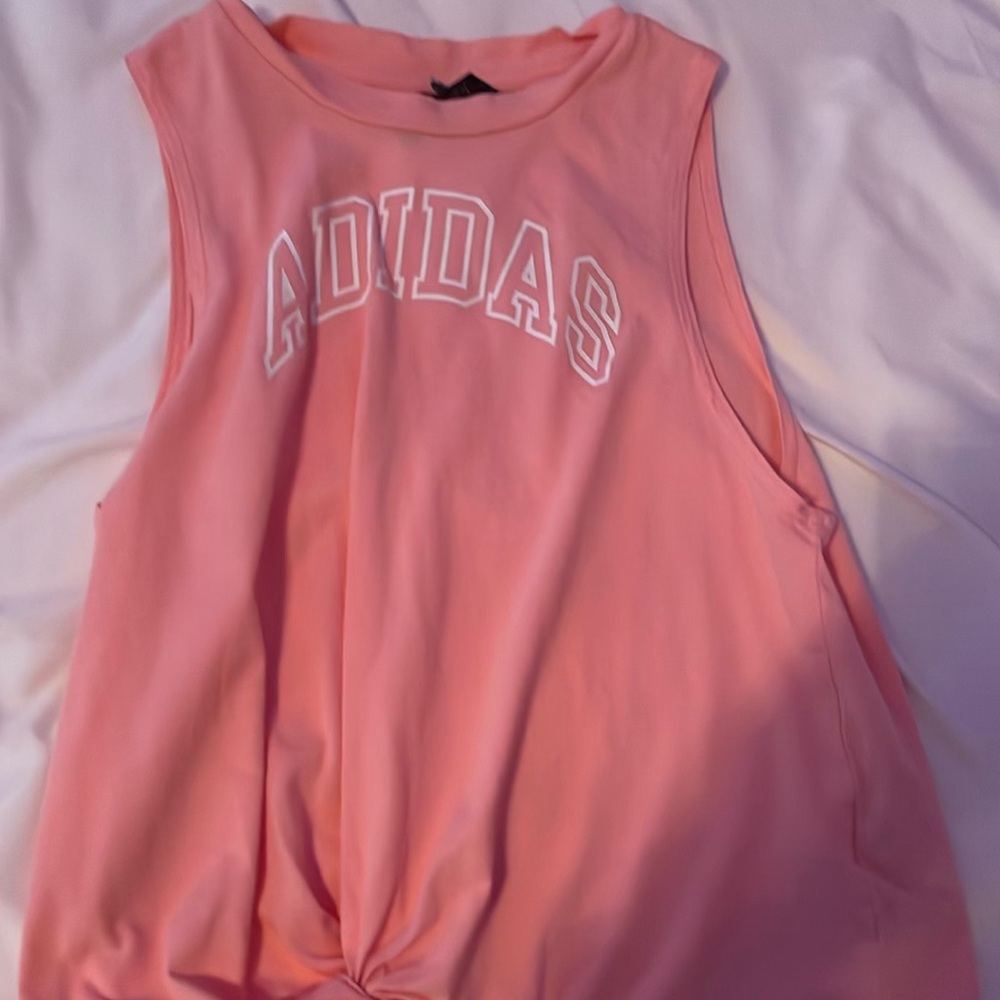 this is a adidas tank top worn once